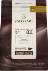Callebaut Bitter Damla Çikolata 811 2,5 Kg
