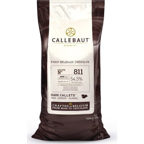 Callebaut Bitter Damla Çikolata 811 10 kg